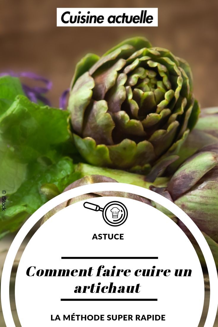 Cuisson artichaut à la vapeur