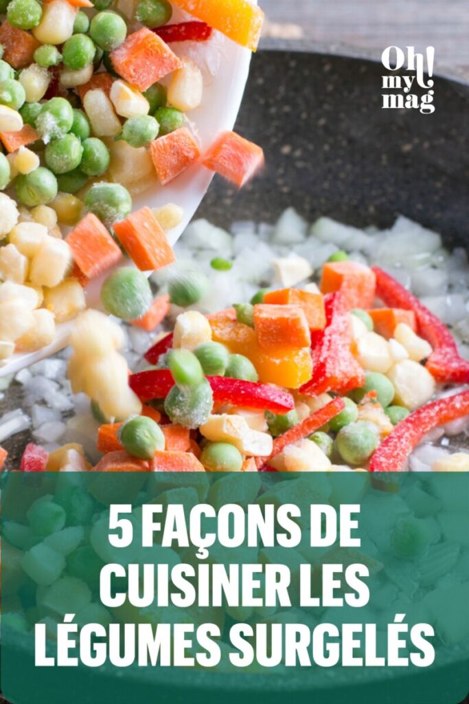 Cuisson légumes surgelés