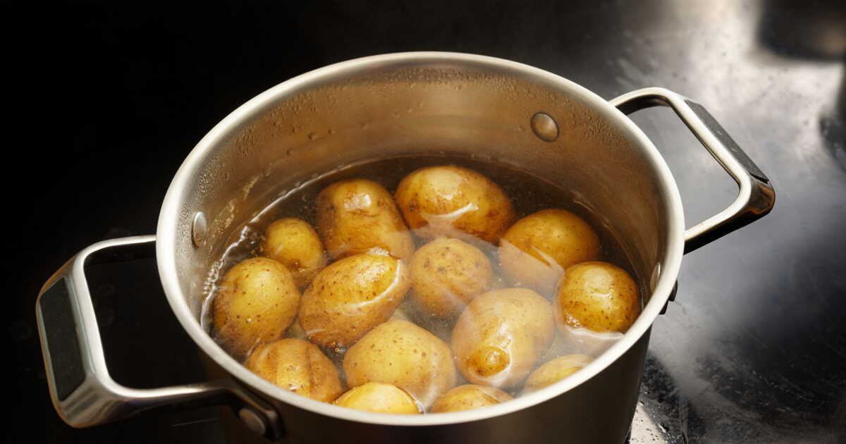 cuisson des pommes de terre