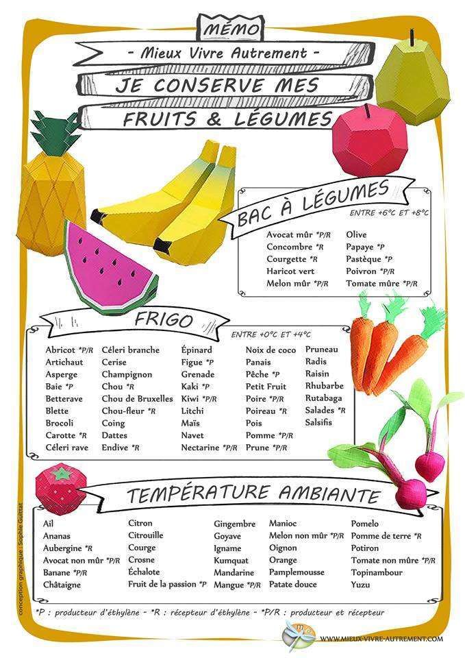 Techniques conservation légumes