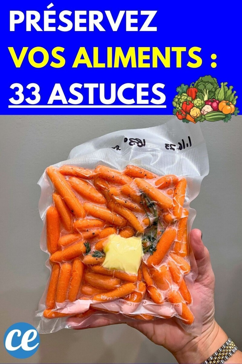 Astuces conservation légumes