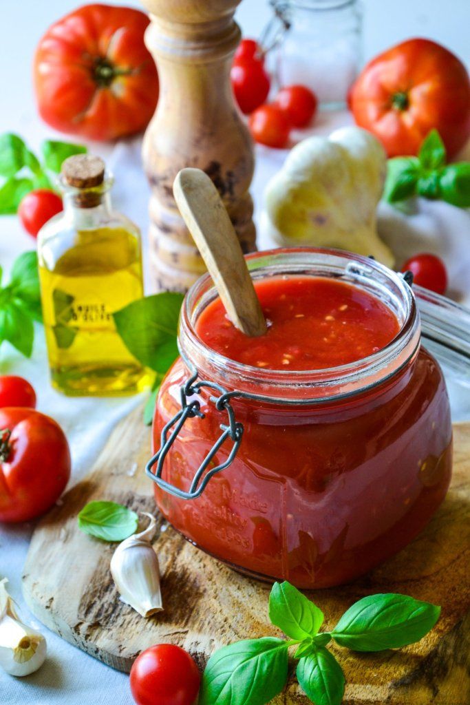 sauce tomate maison conservation