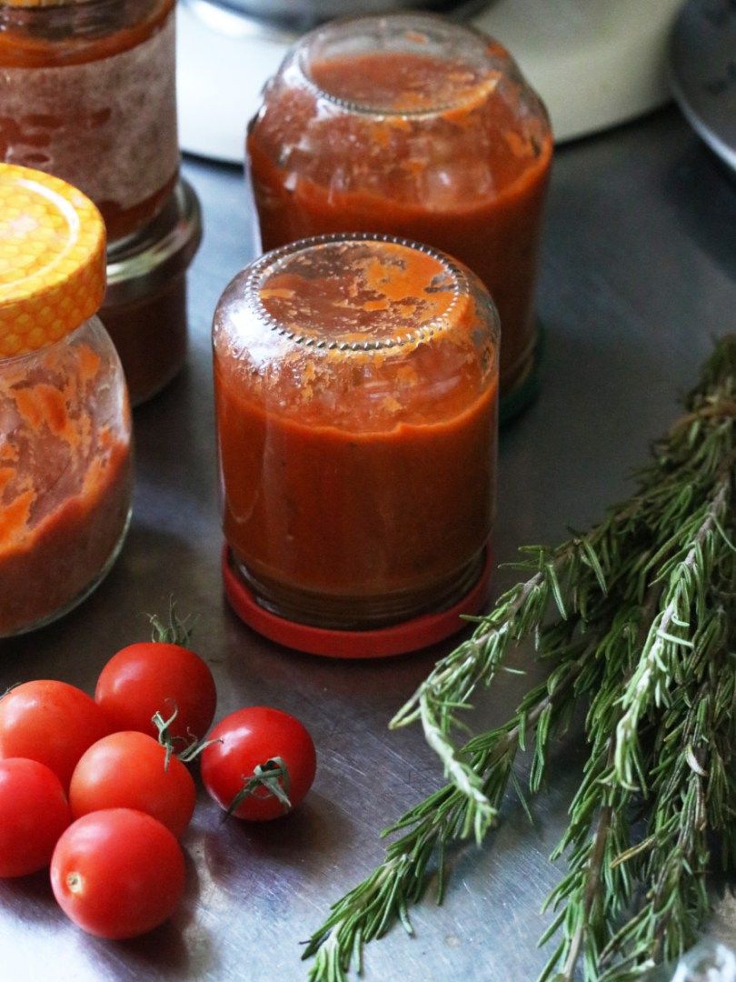 conserver efficacement sauce tomate