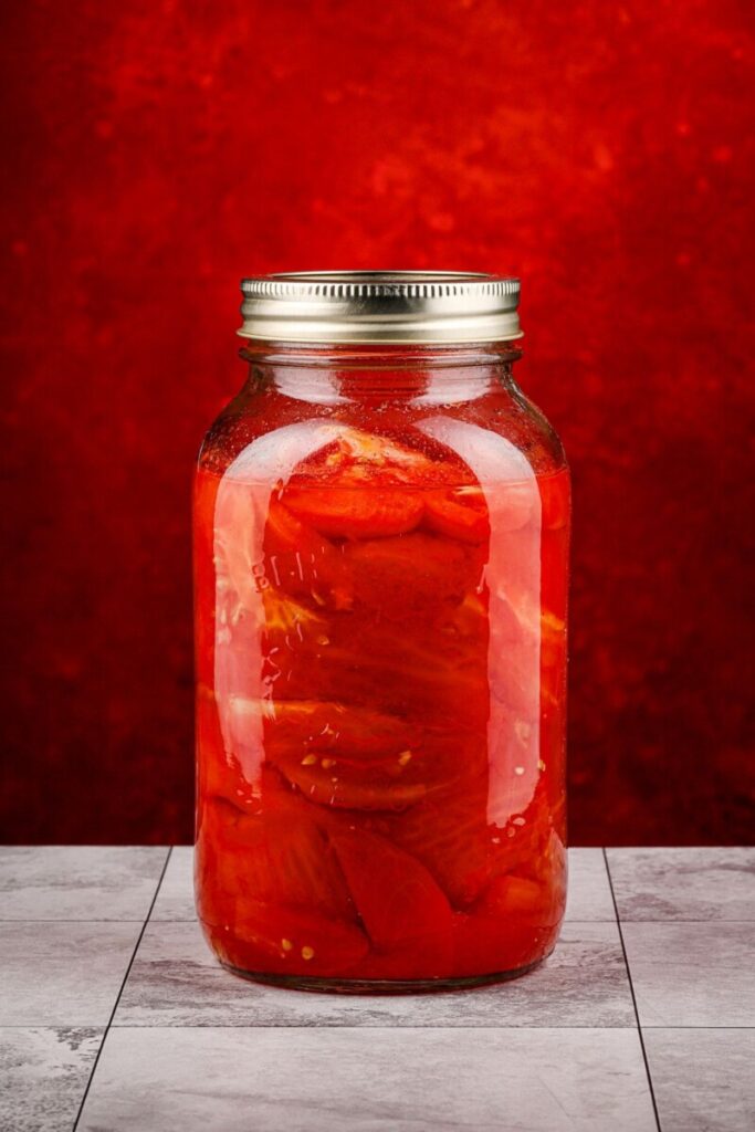 préparation sauce tomate conserve