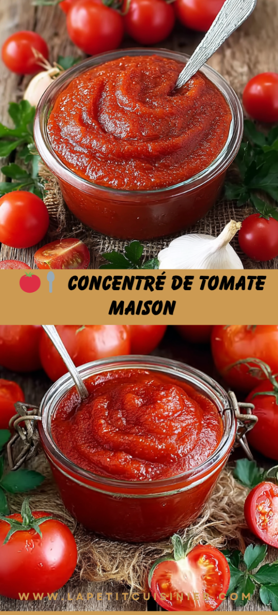 préparation sauce tomate conserve