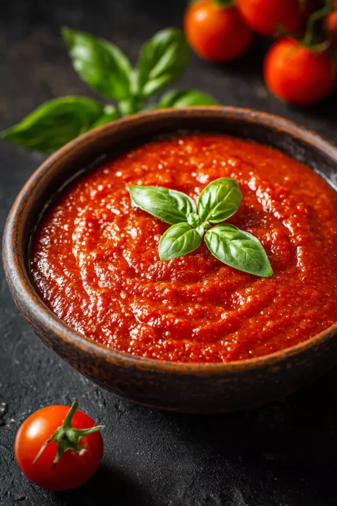 préparation sauce tomate cookeo