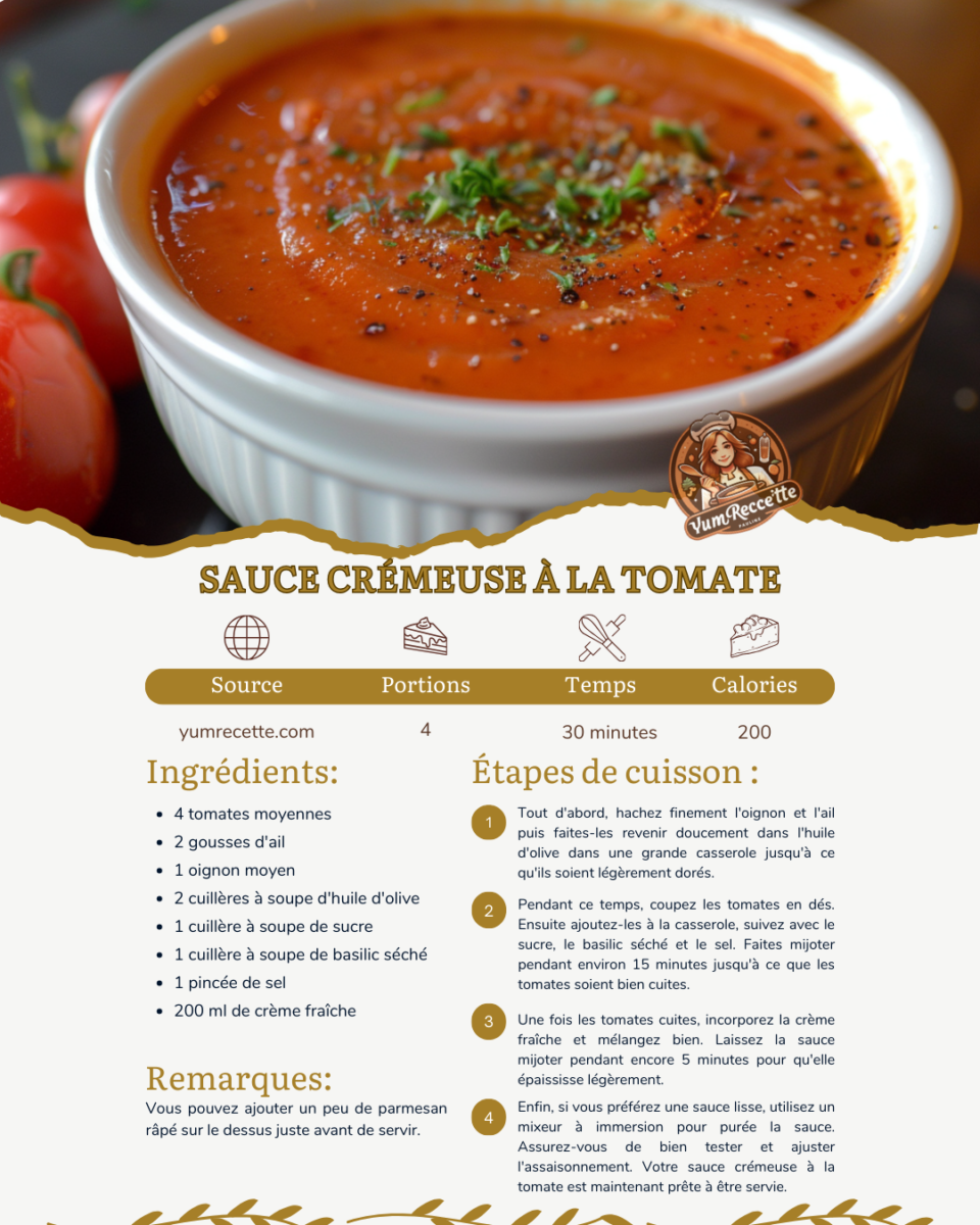 recette sauce tomate artisanale