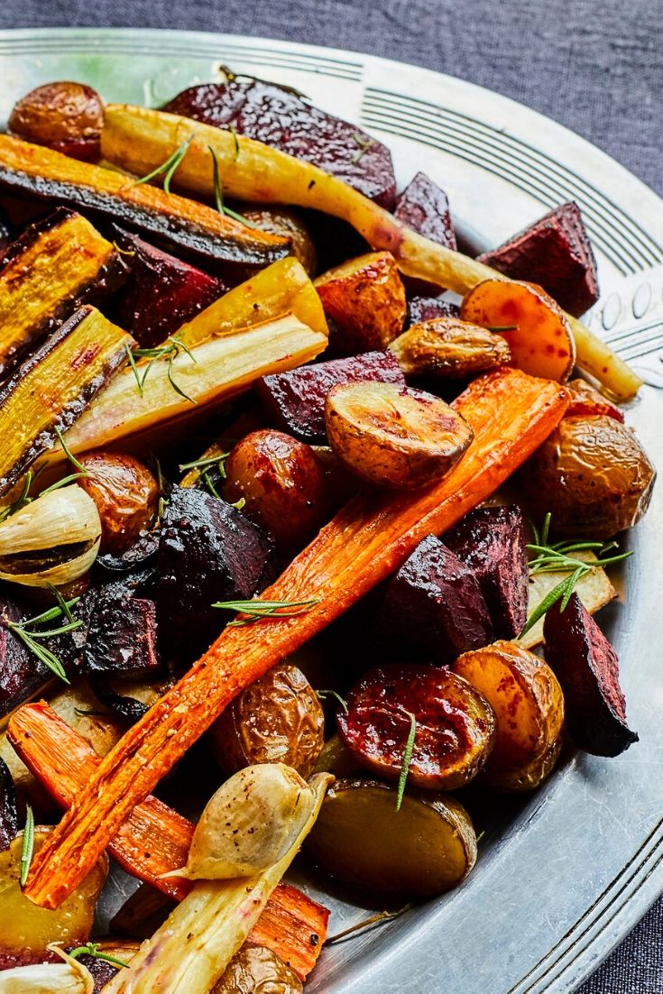 Assaisonnement légumes rôtis four