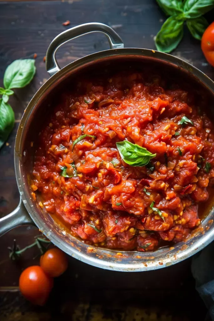 sauce tomate maison facile