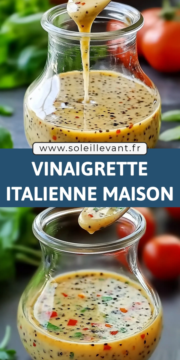 préparation vinaigrettes maison