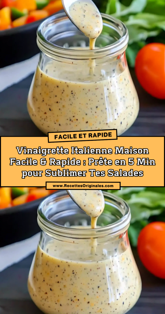 préparation vinaigrettes maison