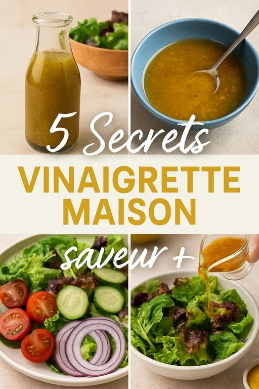 recette vinaigrettes maison
