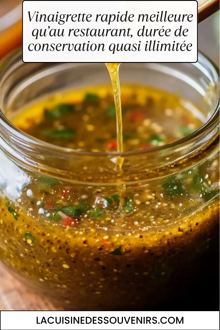 recette vinaigrettes maison