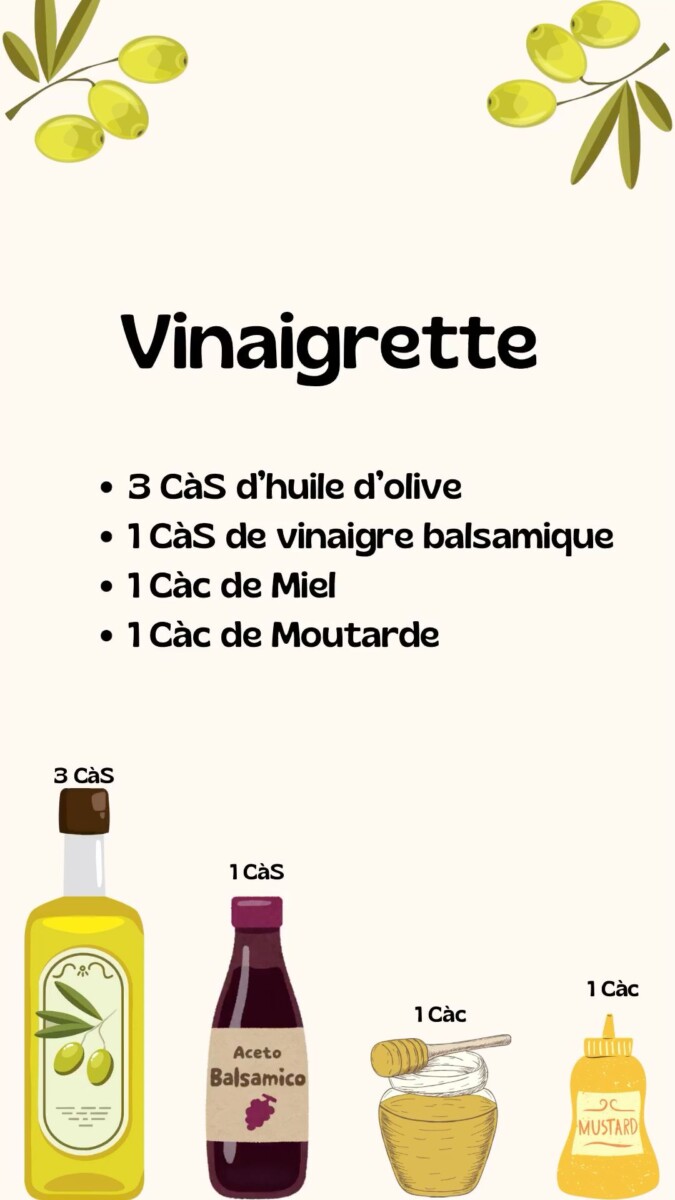 recette vinaigrettes maison