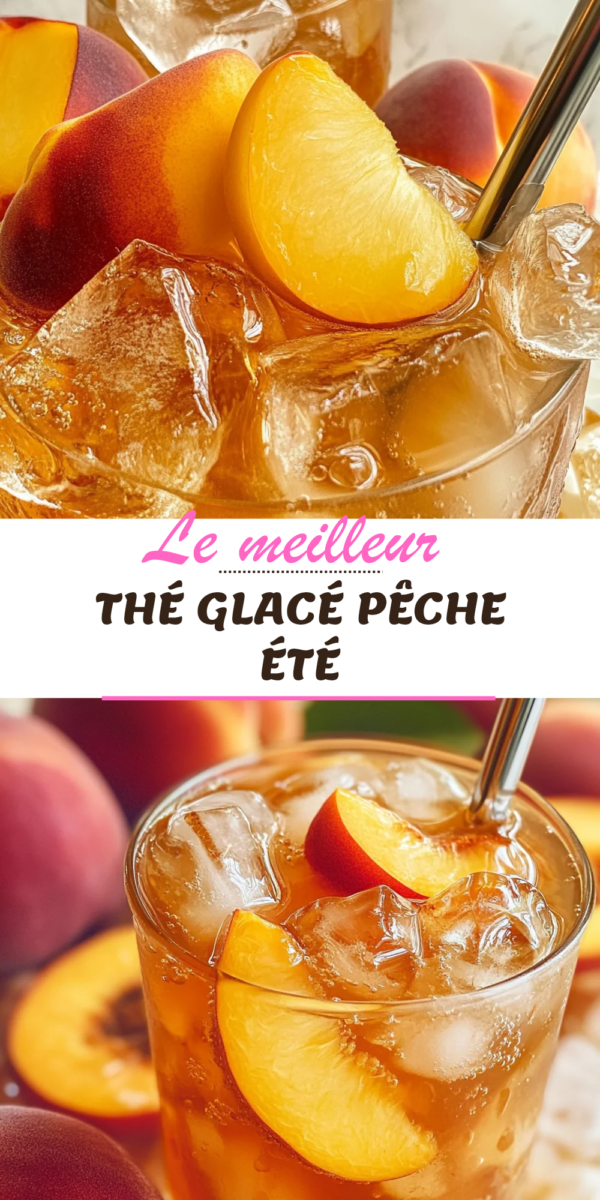 recette thé glacé maison