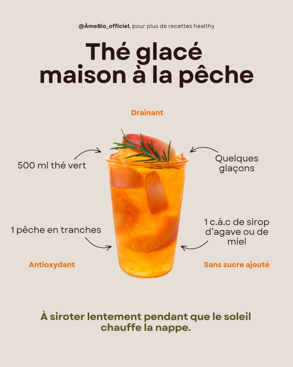 recette thé glacé maison