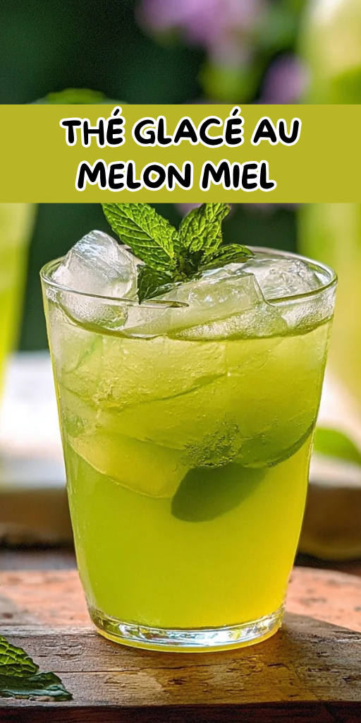 recette thé glacé maison
