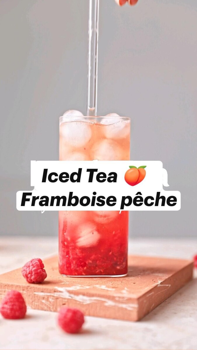recette thé glacé maison