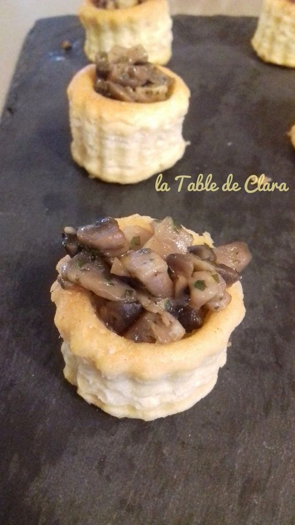 recette avec duxelle champignon
