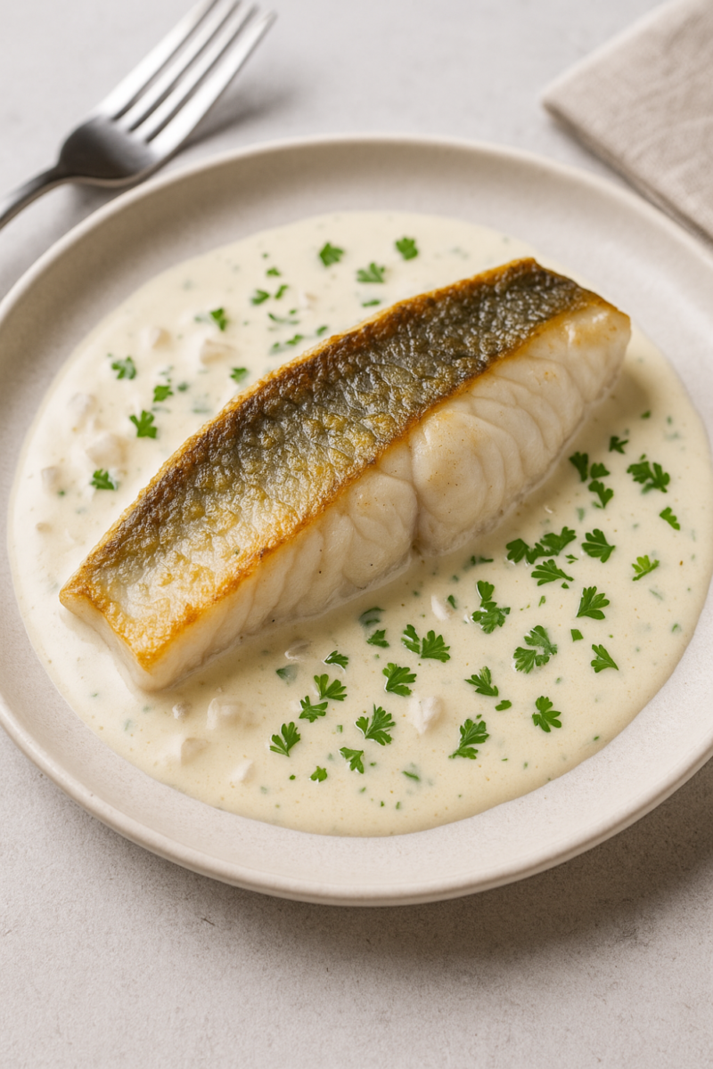 plat de sandre poêlé