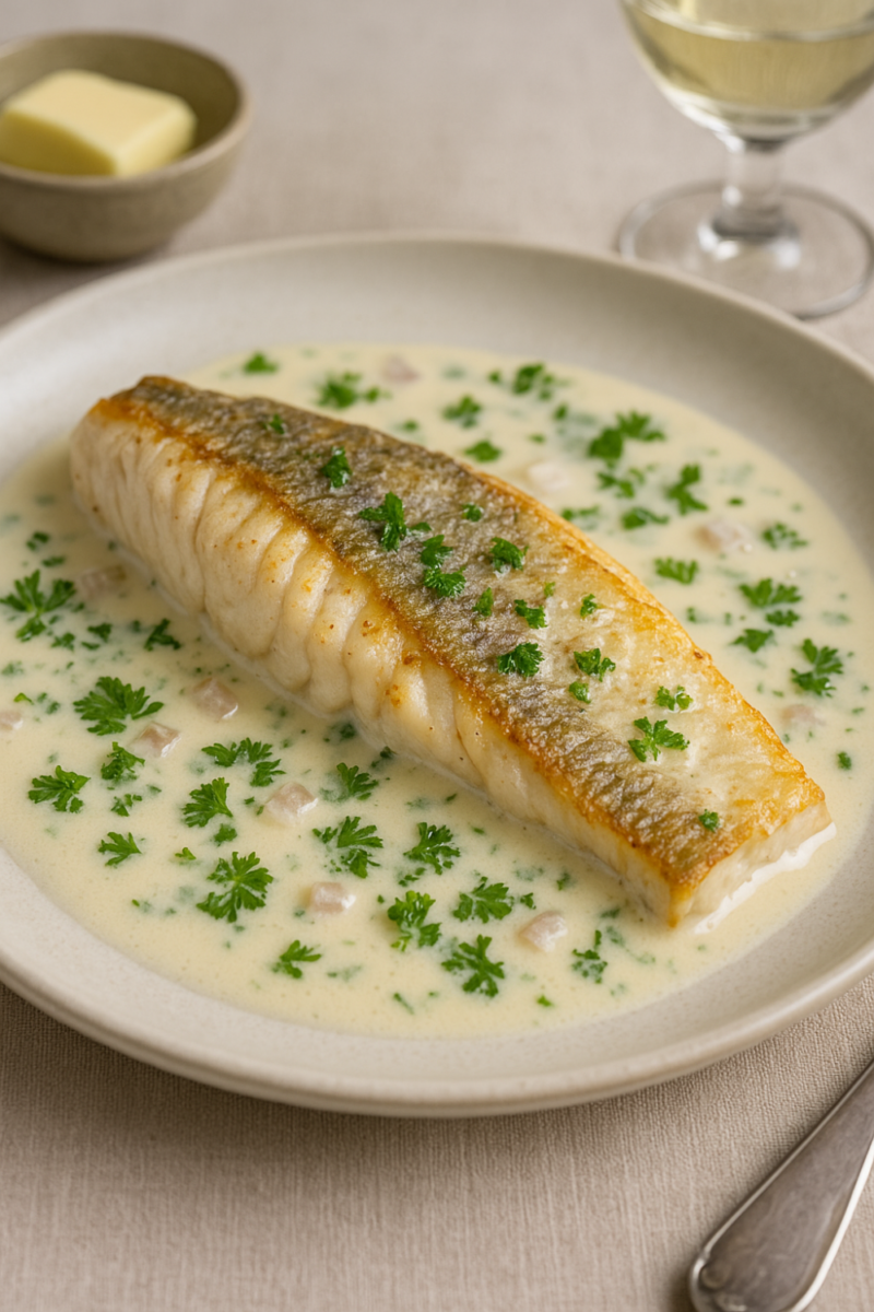 plat de sandre poêlé