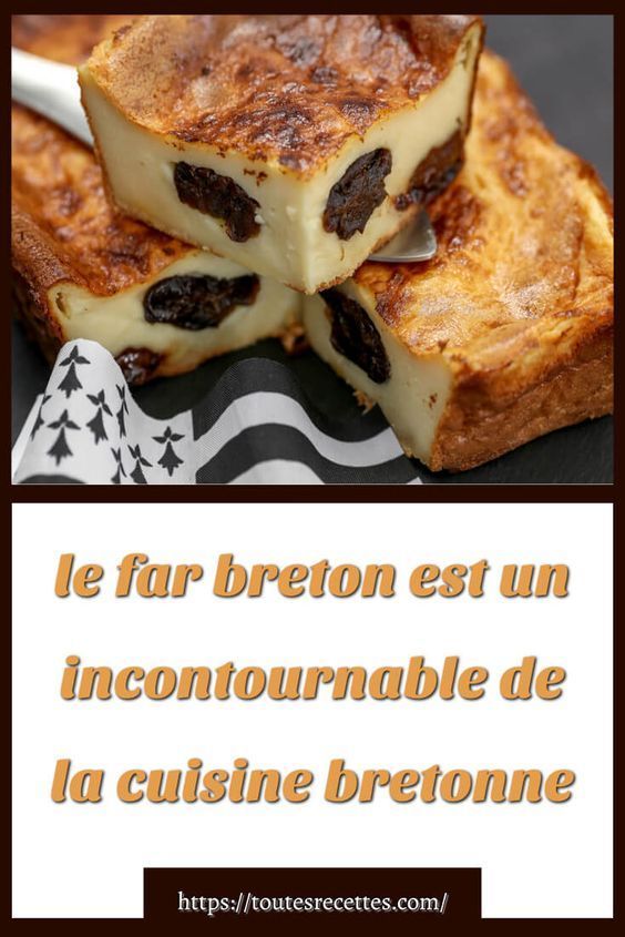 Far breton traditionnel Finistère