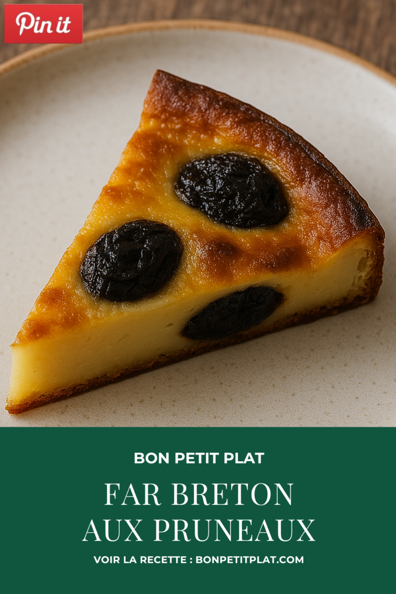Recette authentique du far breton