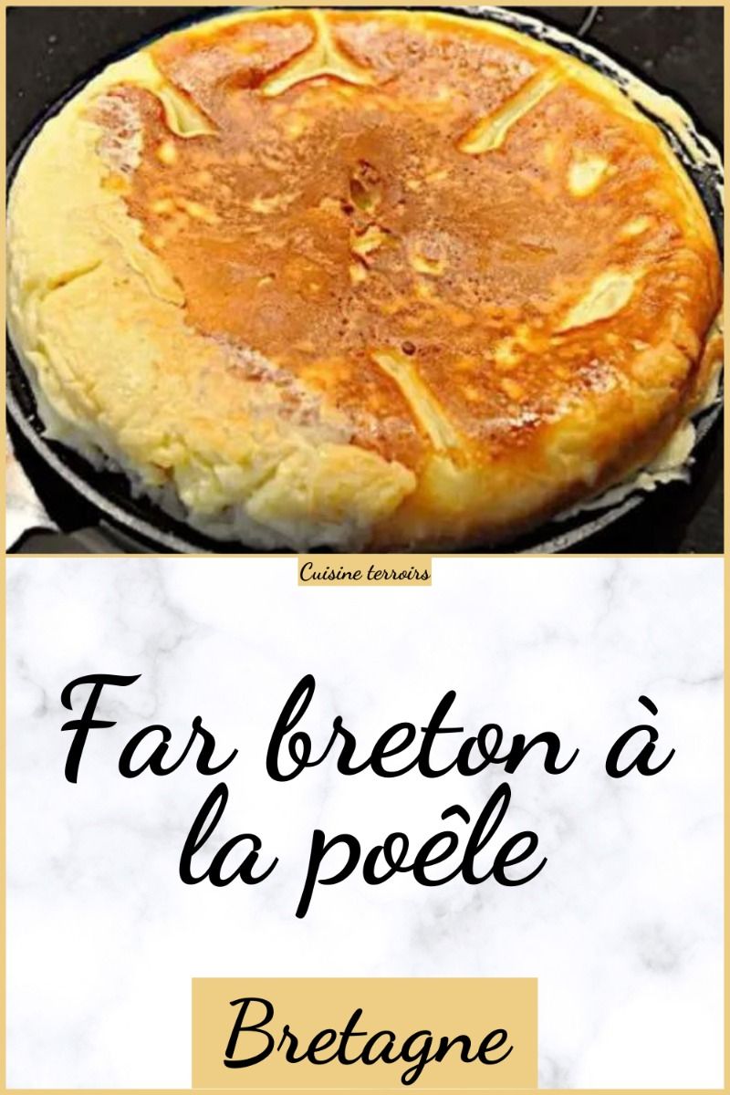 Far breton nature traditionnel