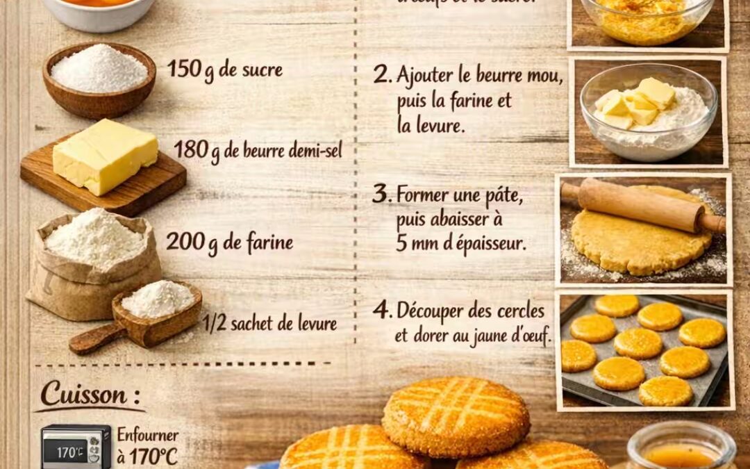 Recette des Sablés Bretons : Un Goût Beurré
