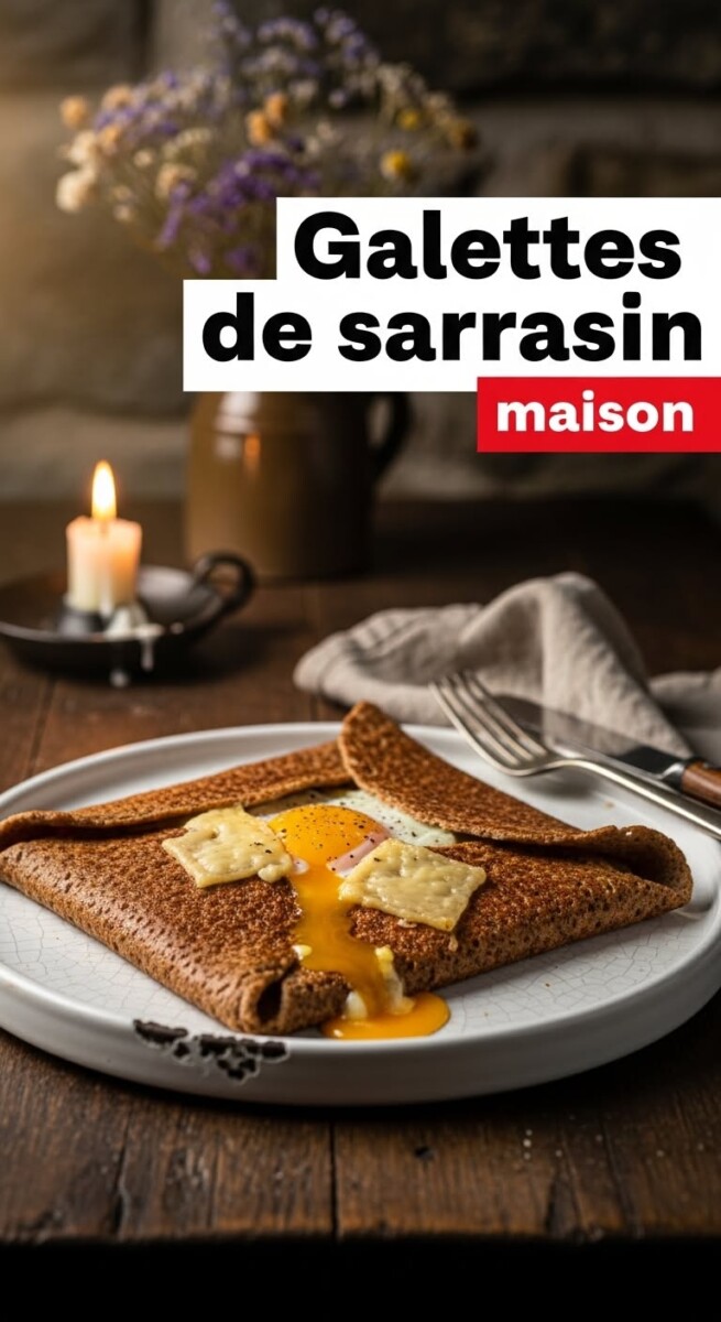 Traditionnelle recette bretonne crêpe