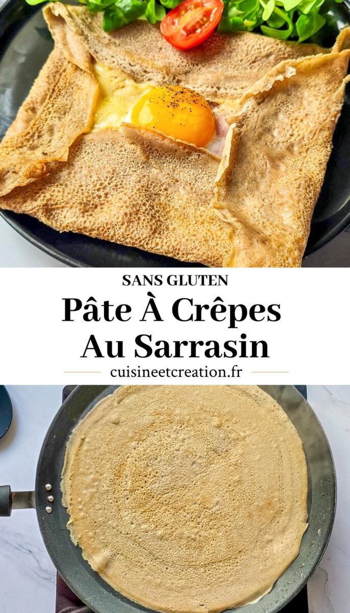 Crêpe bretonne au sarrasin