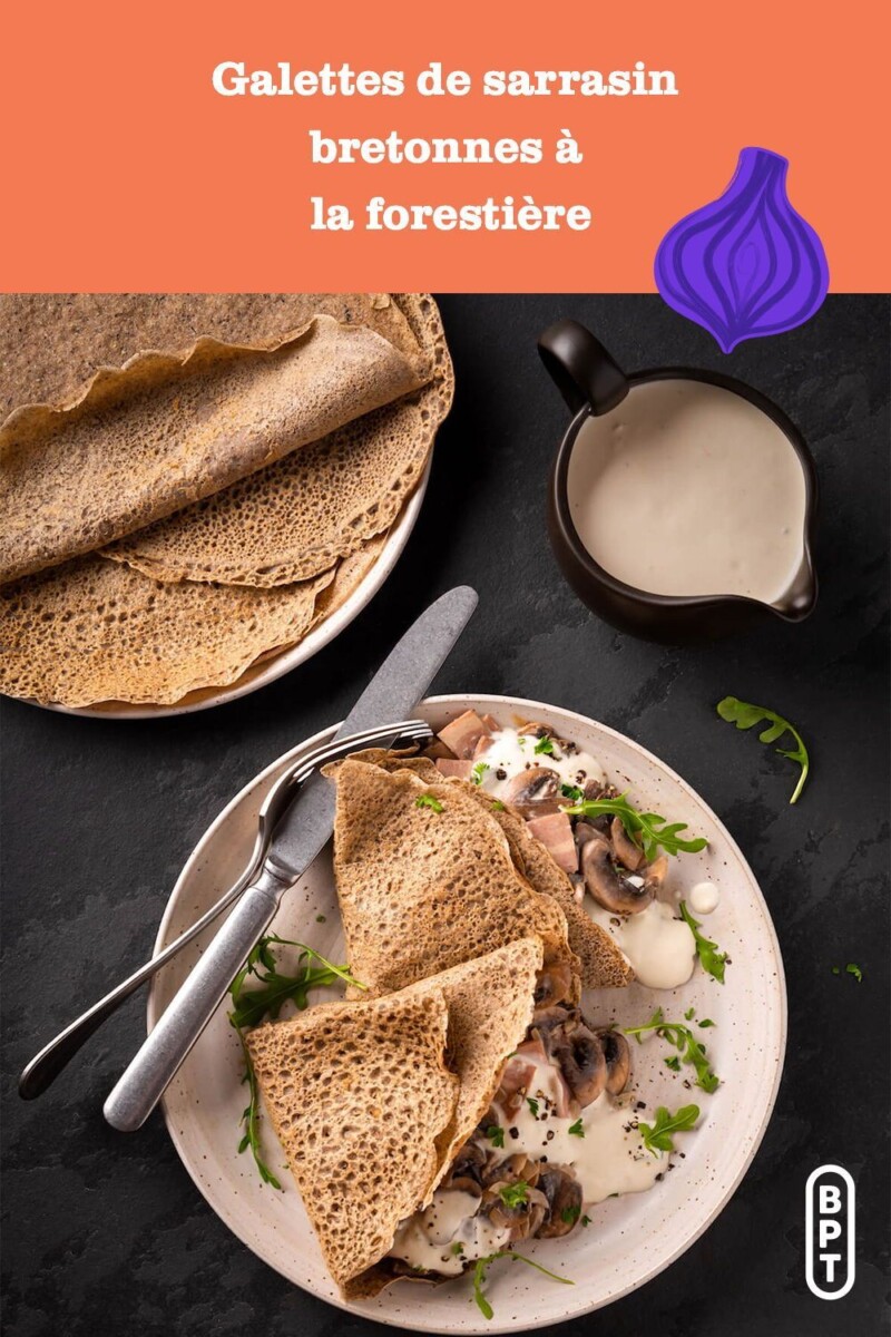 Crêpe bretonne au sarrasin