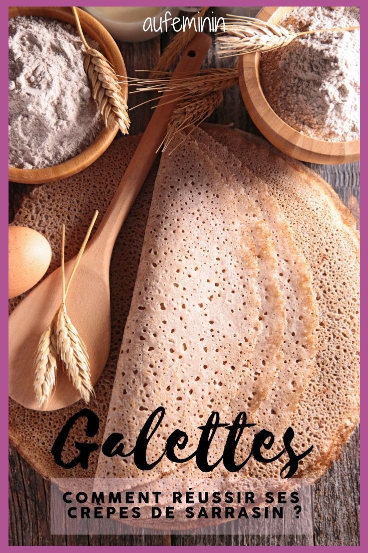 Vraie galette de sarrasin