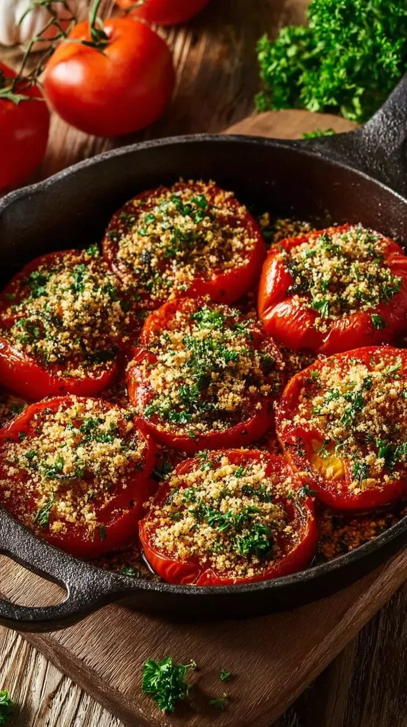 Plat tomates à la provençale