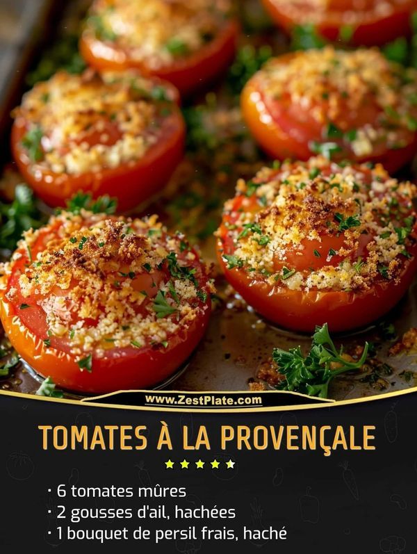 Tomates à la provençale maison