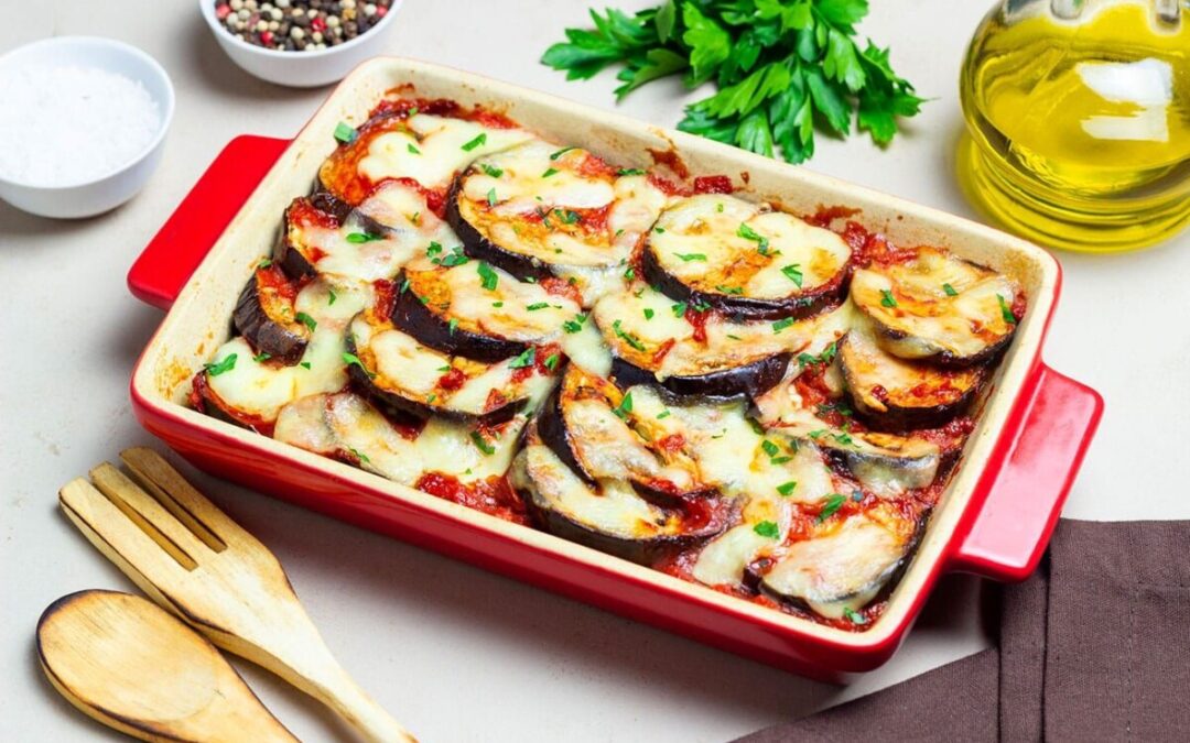 Recette Gratin d’Aubergine à la Provençale : Un Plat Savoureux