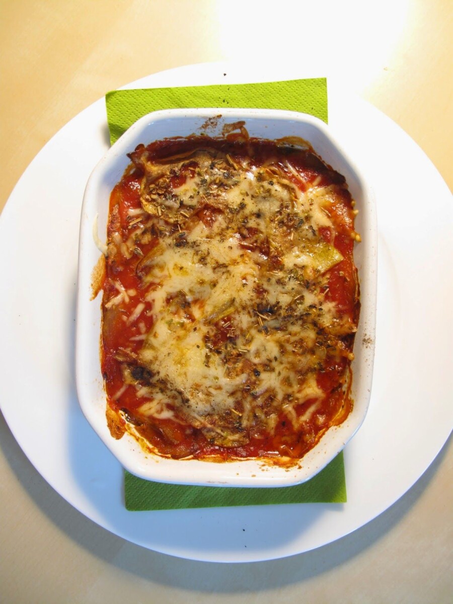 Gratin d'aubergine savoureux