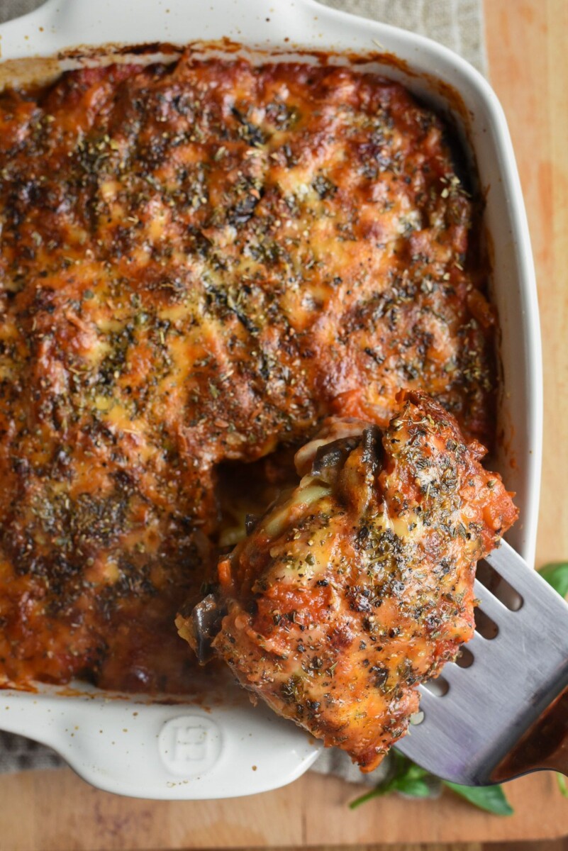 Plat provençal aux aubergines