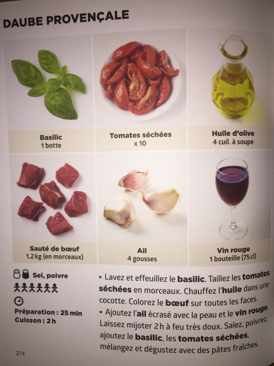 Daube Provençale raffinée