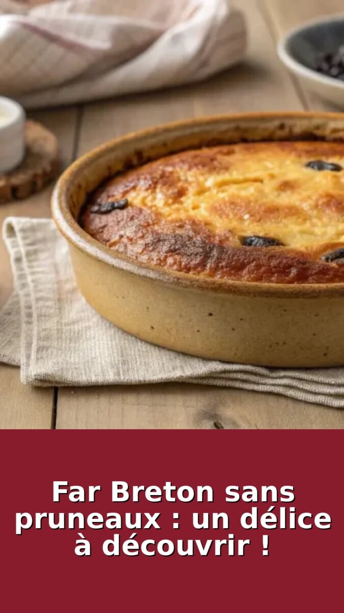 Far breton traditionnel