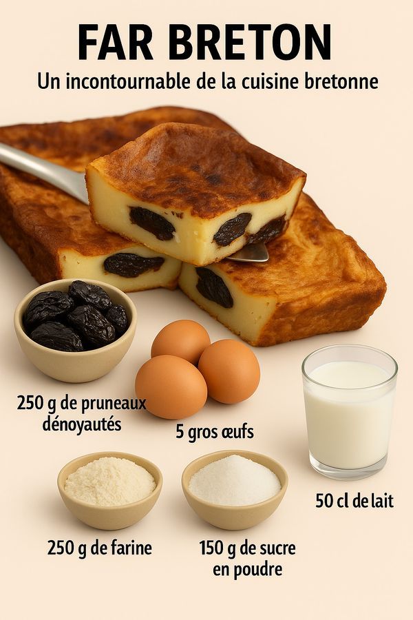 Recette authentique far breton