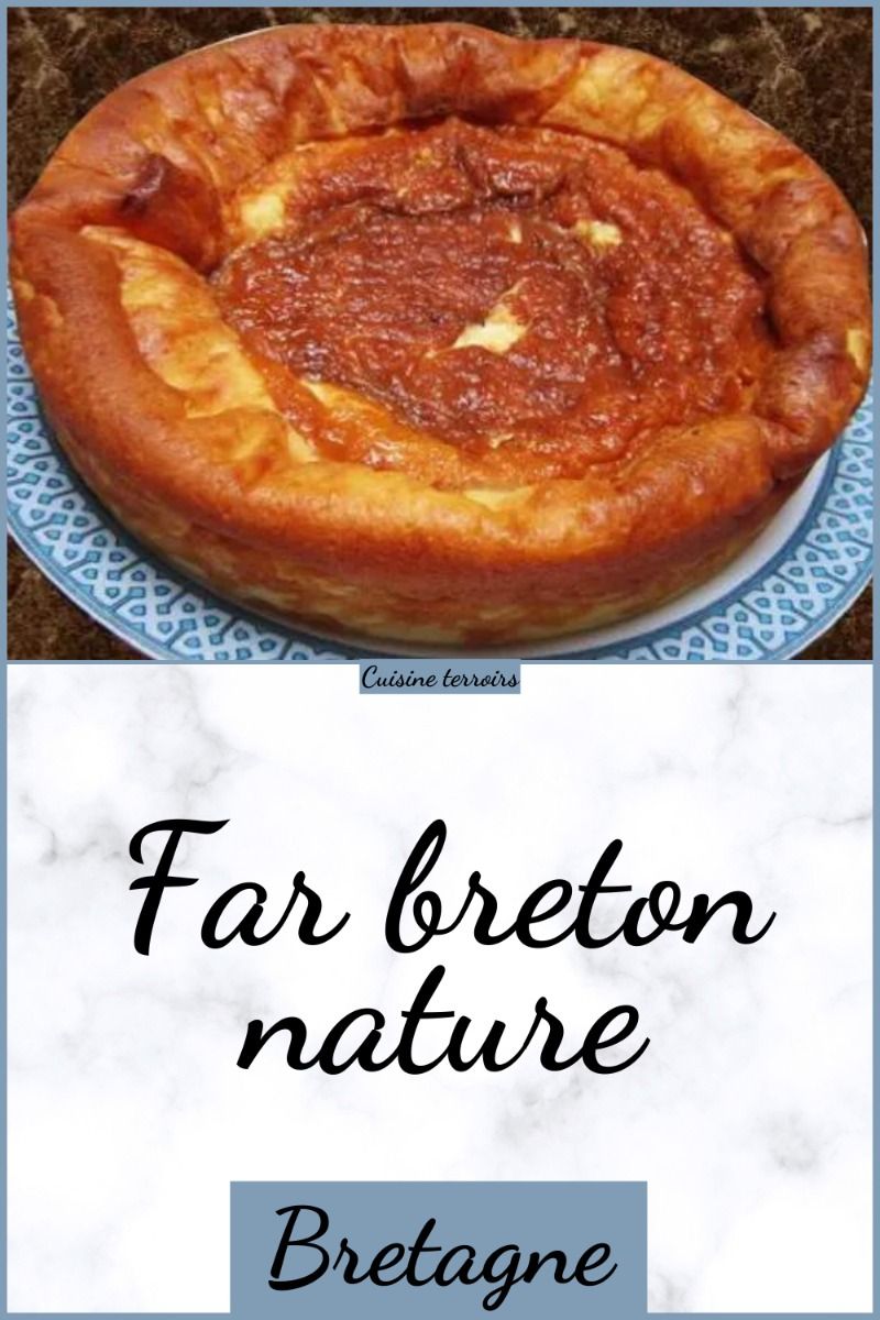 Dessert breton de grand-mère