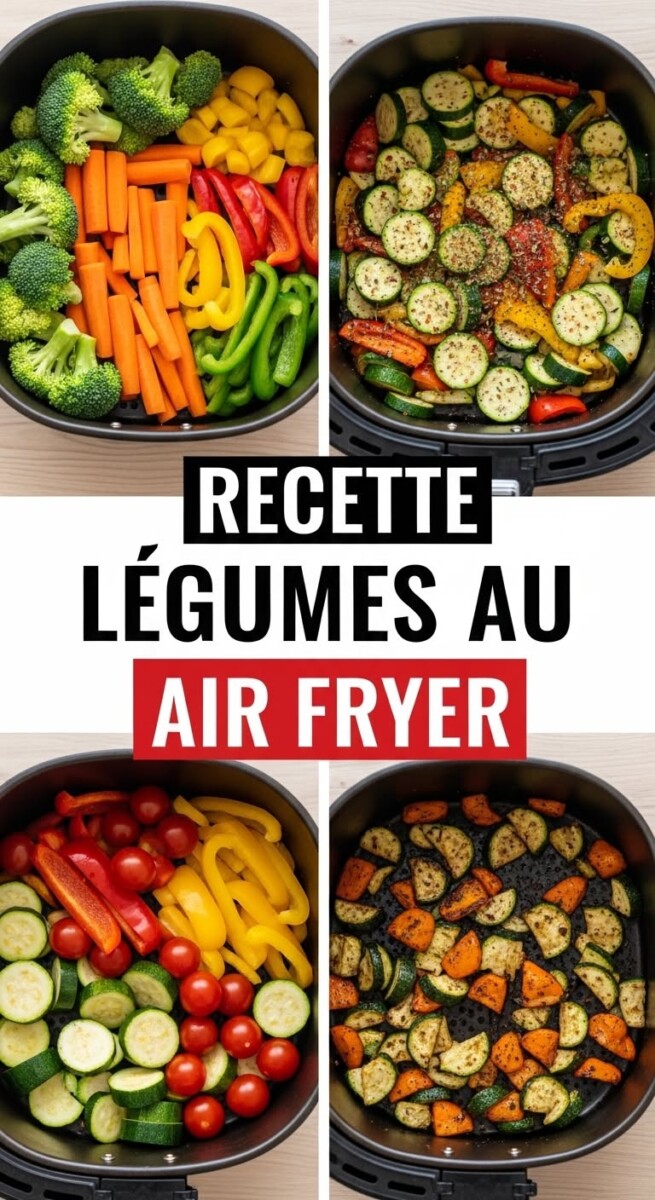 Légumes air fryer
