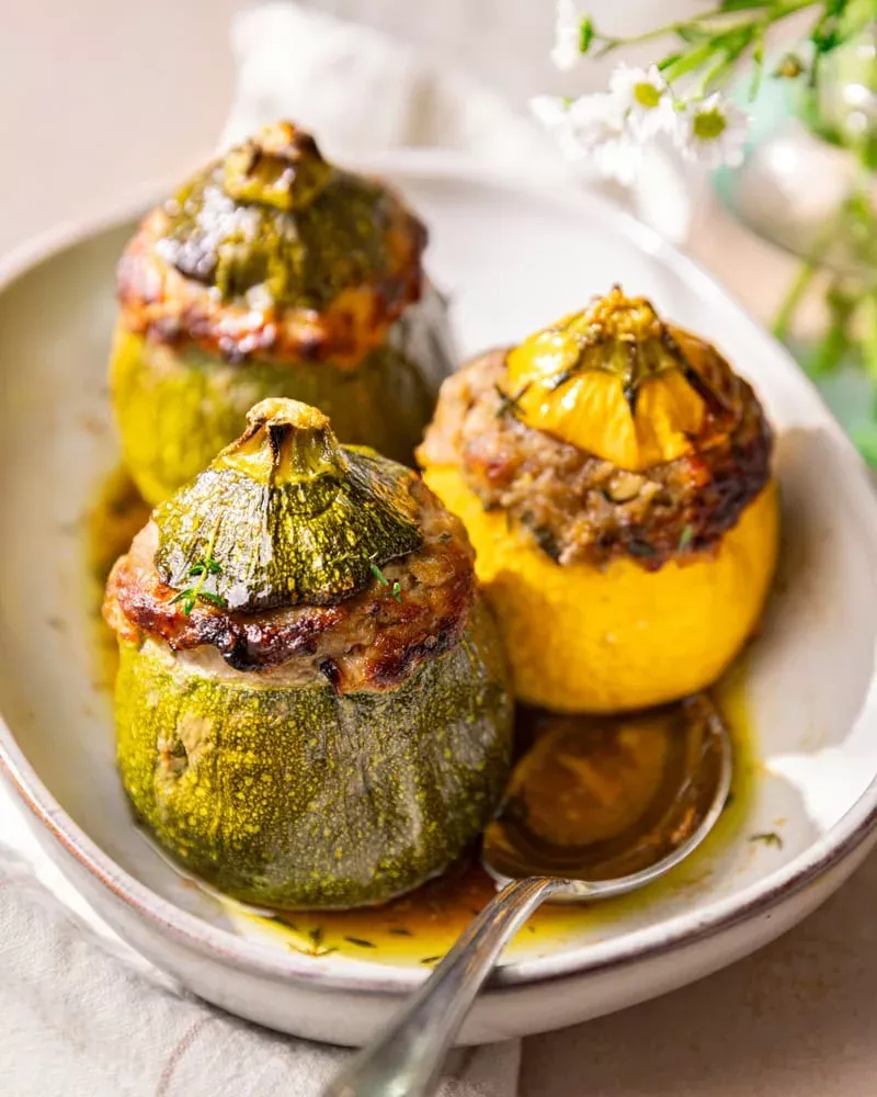 Courgette farcie