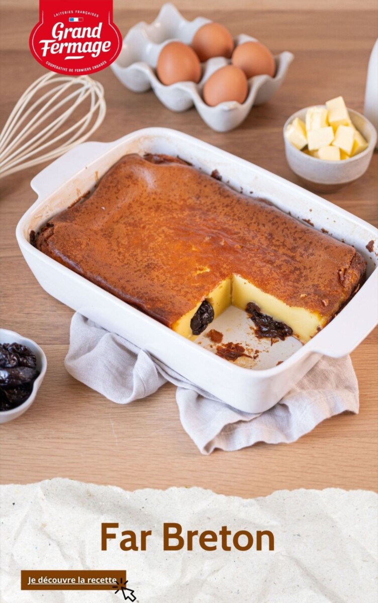 Flan breton