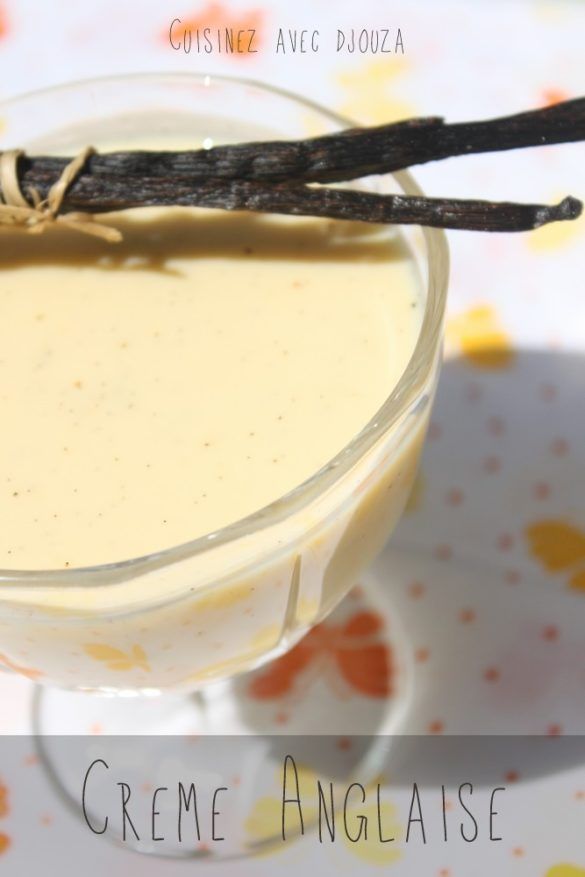Mesure crème anglaise onctueuse