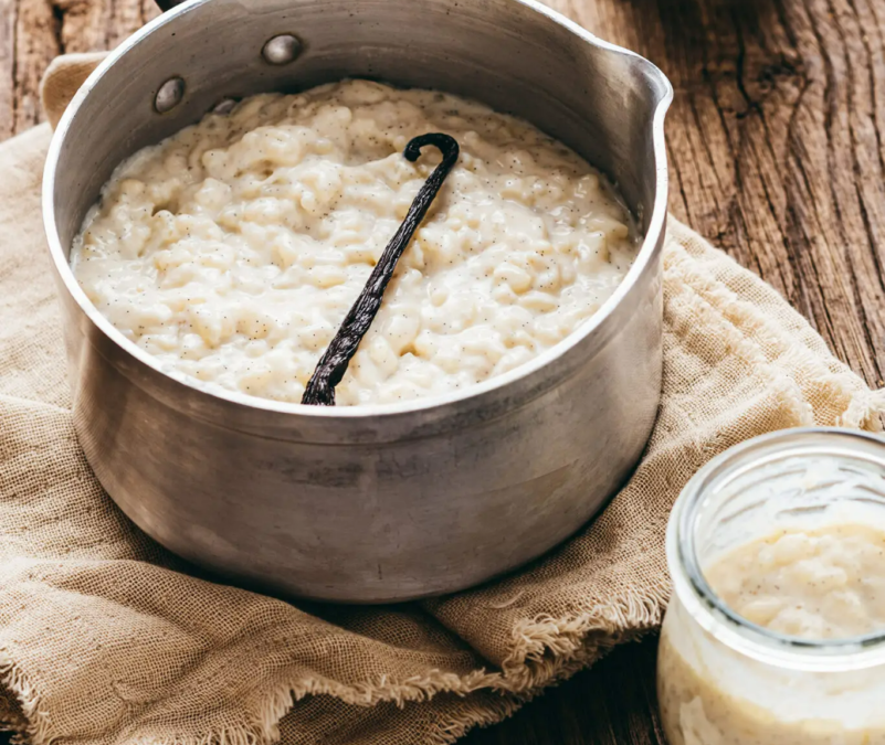 200 ml en gramme : Riz au lait à la vanille