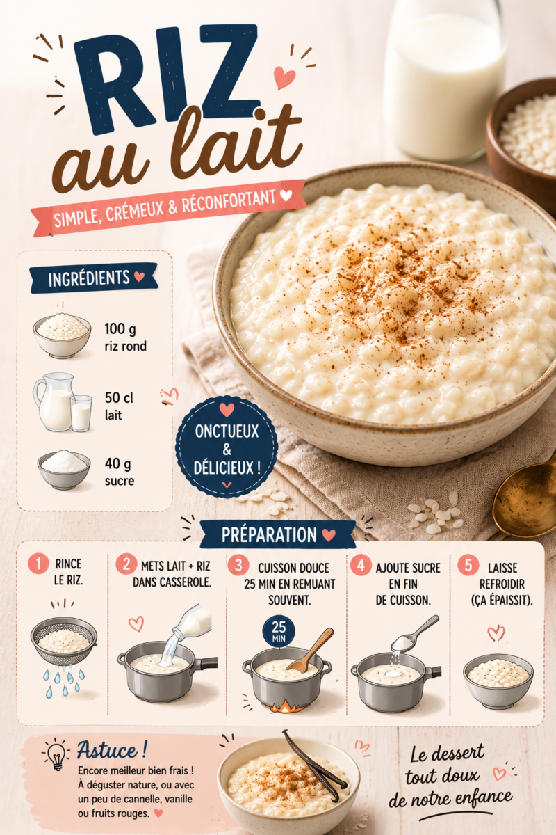 Riz au lait 200 ml