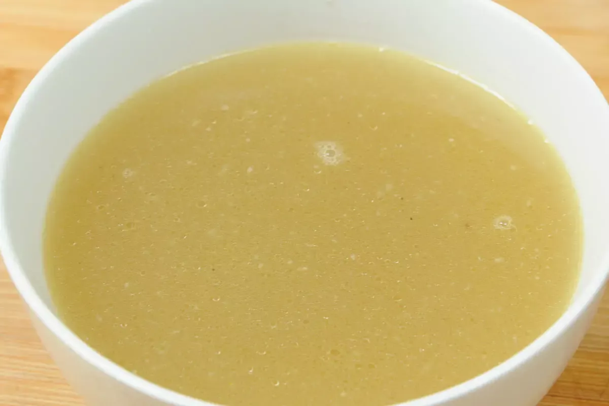Poids 300ml bouillon