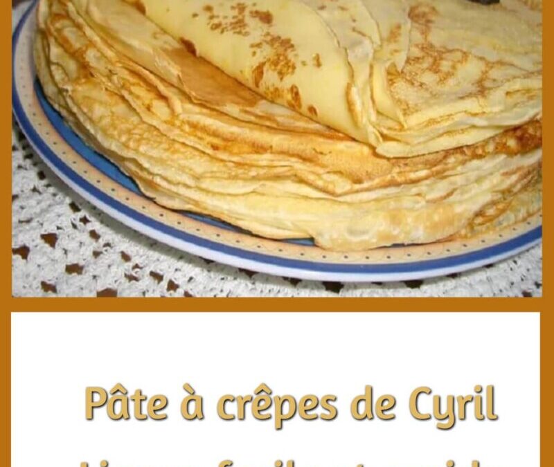 400 gramme en ml : Pâte à crêpes idéale